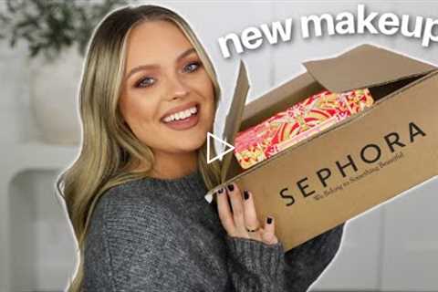 NEW HOLIDAY MAKEUP! SEPHORA SALE HAUL 2021 | Brianna Fox