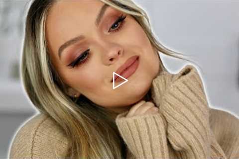 WARM & COZY MAKEUP TUTORIAL - Get Ready With Me! | Brianna Fox