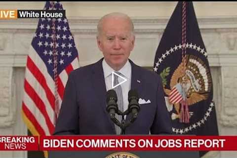 Biden Calls This 'Historic Day' for Economic Recovery