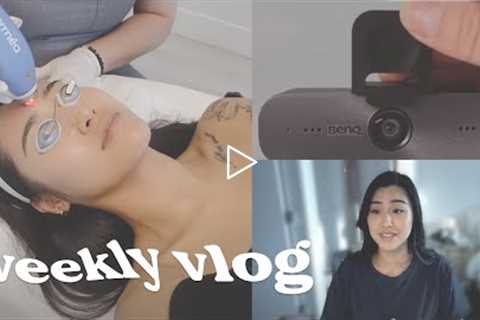 ep 18 • Getting a Facial at Medical Rejuvenation Centre and Installing My New BenQ DVY31 Webcam!