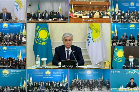 President Tokayev becomes leader of the ruling Nur Otan party
