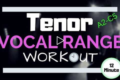 Tenor Vocal Workout - Improve Your Range