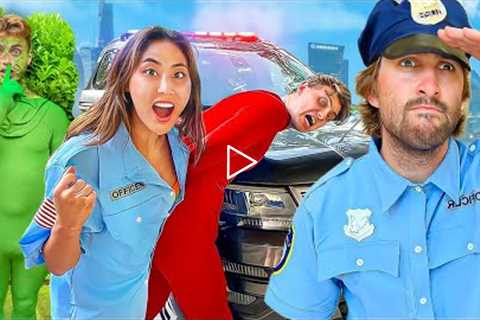 Last to get ARRESTED in ONE COLOR Hide and SEEK!!