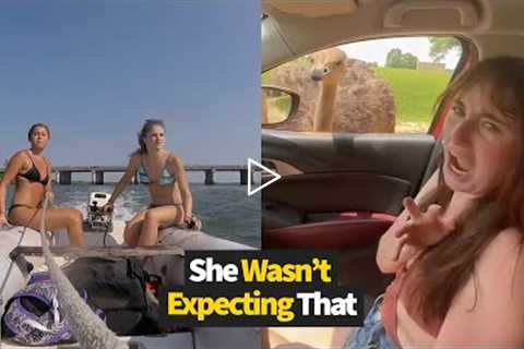 She Wasn't Expecting That to Happen! | Funniest Fails