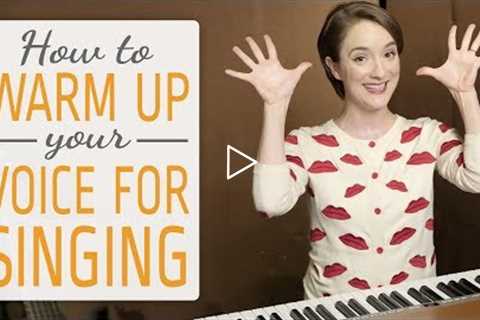 How to warm up your voice for singing (BEST 3 Exercises)