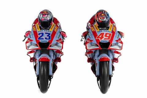 Gresini debuts striking MotoGP livery for first Ducati season