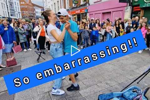 WHILE SINGING GUY PULLED ME OUT DANCING !! Beautiful Girls - Sean Kingston | Allie & Zoe C...