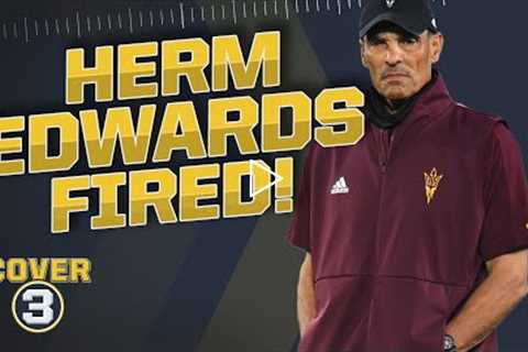 Herm Edwards OUT at Arizona State: Potential fallout, candidates, and discussion | Cover 3