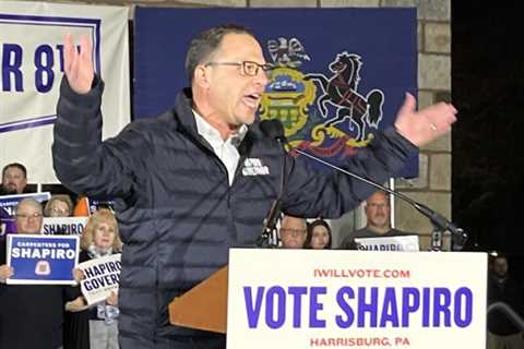 Shapiro speaks of opportunity for Pa., delivers dire warnings about his opponent