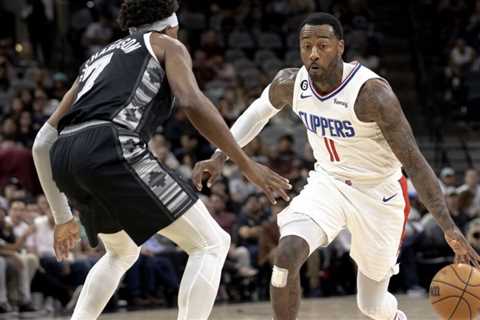 John Wall spurs Clippers’ second-half comeback over San Antonio