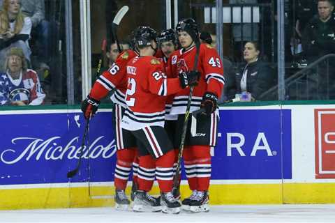 Rockford IceHogs |  Stars Strong Second Sinks Hogs