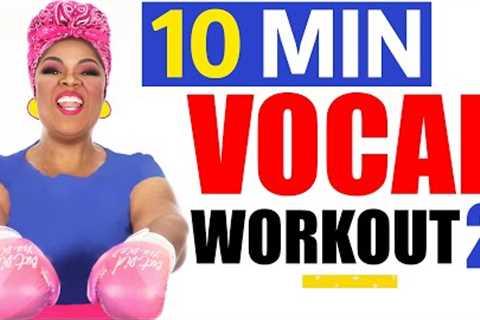 10 Minute Daily Vocal Workout! ADVANCED Level