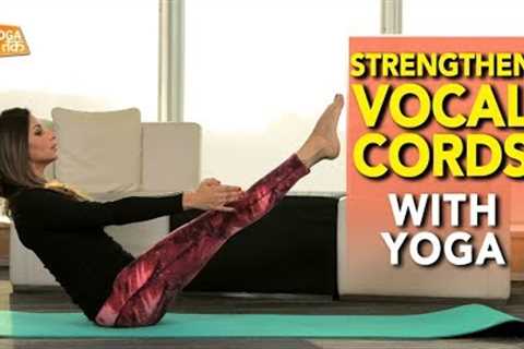 Yoga To Strengthen Vocal Cords | Boat Pose | Yoga Tak