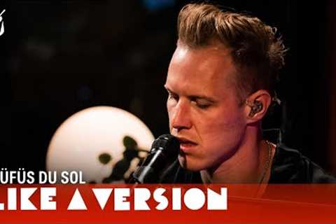 RÜFÜS DU SOL cover Nirvana ''''Something In The Way'''' for Like A Version