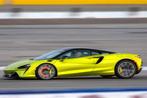 Behind the wheel of McLaren’s hot new hybrid supercar, the Artura