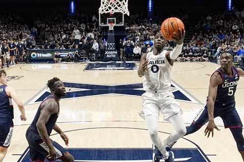 Xavier beats No. 2 UConn, stays undefeated in conference