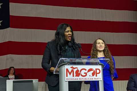 Election denier Kristina Karamo to lead Michigan GOP, topping Trump favorite