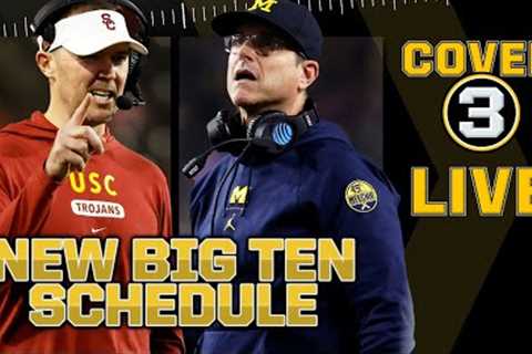 Creating the new Big Ten football schedule with USC and UCLA!