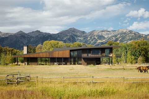 Horses a “fixed visible presence” at Black Fox Ranch by CLB Architects