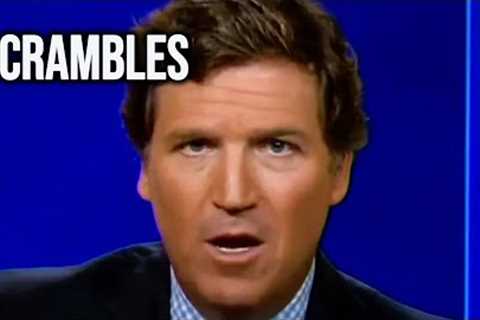 Tucker Carlson FORCED To Cover Up Disaster In Seething Trump Rage On-Air