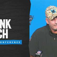 Frank Reich addresses the Colts game