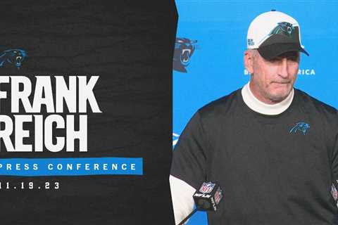 Frank Reich post game press conference