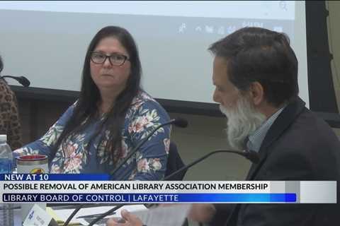 Lafayette City Council postpone vote for library to leave the American Library Association