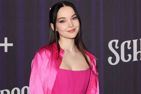 Dove Cameron Wore a Backless Leather Dress & Blunt Bangs for an Edgy New Look — See Photos