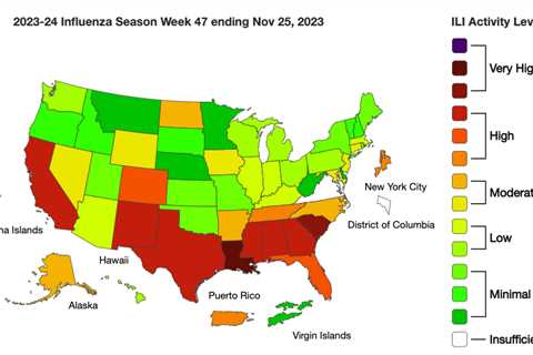 11 states have ‘high’ or ‘very high’ respiratory illness: Map shows where sickness is spreading