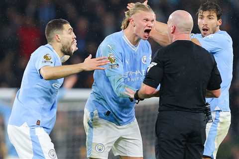 Man City – Totteham sends Erling Haaland and his hair over the edge