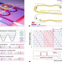 Chip-scale spectrometry using a photonic molecule