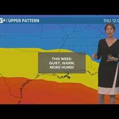 New Orleans Weather: It turns warmer and more humid this week