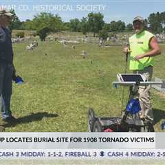 Purvis group locates burial site for 1908 tornado victims
