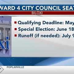 Timeline set for Biloxi Ward 4 City Council seat election