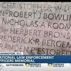 National Police Week closes with services in Washington D.C.