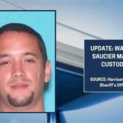 UPDATE: Wanted Saucier man now in custody