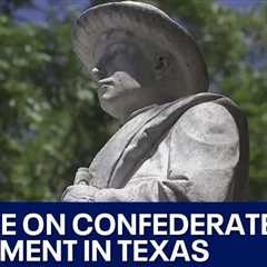 Georgetown residents want confederate monument to be moved | FOX 7 Austin