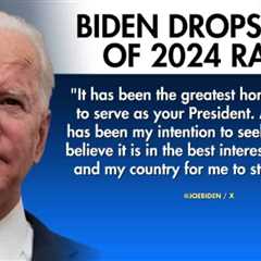 President Biden drops out of 2024 presidential race