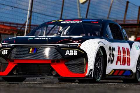 Check out NASCAR’s first electric race car prototype