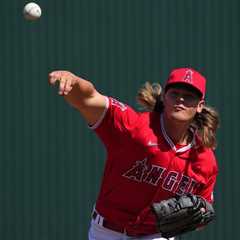 Angels top pitching prospect Caden Dana to debut Sunday