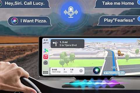 This wireless 10-inch touchscreen dash display is just $126