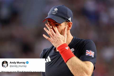 Andy Murray plays final tennis match at Olympics, posts the ultimate mic drop of a tweet