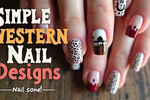 5 Simple Western Nail Designs