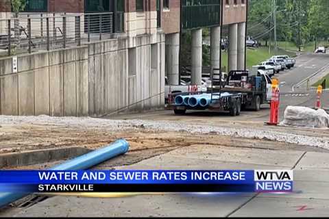 Starkville raises water and sewer rates by $3