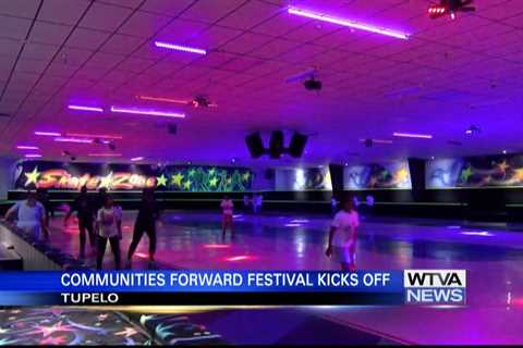 Skating party serves has kickoff to Communities Forward Festival