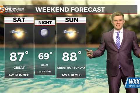 9/27 – Sam Parker's “Cool Feel” Friday Midday Forecast