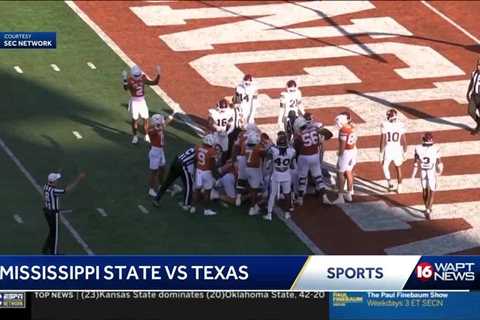 Mississippi State Bulldogs suffers fourth loss of season to Texas