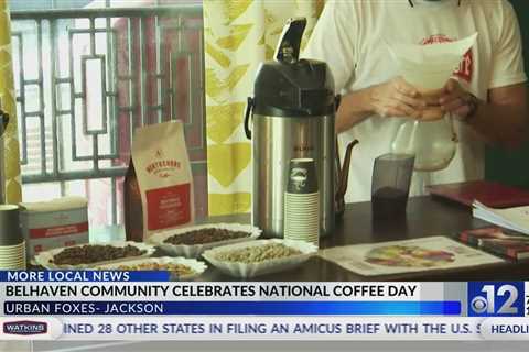 Belhaven community celebrates National Coffee Day