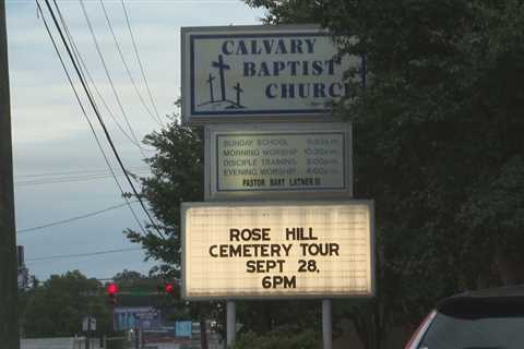 Retelling History at the Rose Hill Cemetery Tour