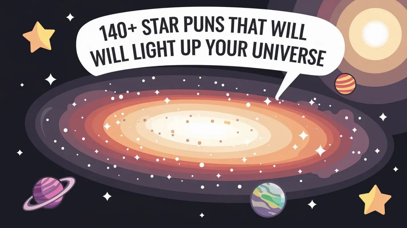 140+ Funny Star Puns for Every Occasion - Crack Up Puns